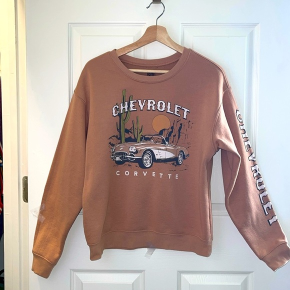 Chevrolet Corvette Brown Sweater - Picture 1 of 4